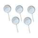 thumbnail image 3 of 5 portavelas de metal con forma de cuchara para velas, portátil, con asa blanco, 3 of 9