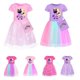thumbnail image 1 of Vestido de encaje de algodón para niños, juego de Critters sonrientes, ropa de princesa arcoíris, ropa de moda para niños, regalos de verano, 1 of 5