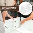 thumbnail image 4 of GOOHOCHY 10Ud De Reparación Para Bisagra De Mueble Inoxidable Color Plata Uso En Hogar, 4 of 8