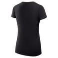 thumbnail image 3 of Women's G-III 4Her by Carl Banks Black Cleveland Cavaliers Super-Slim Fit Lightweight Team Logo V-Neck T-Shirt, 3 of 3