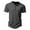trg11-Dark Gray, variant on Mens Casual Short Sleeve Henley Shirts Fashion V-Neck Button T Shirts With Pocket Orange M