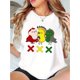 thumbnail image 1 of Playera de manga corta para mujer, estampado en color sólido, cuello redondo, estilo casual, para verano, estilo casualWomen's Colorful Bird Graphic T-Shirt - Casual Short Sleeve, Soft Polyester Ble, 1 of 6
