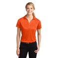 thumbnail image 1 of Sport-Tek Polo pour Femmes Heather Contender m Orange Profond Heather, 1 of 4