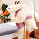 thumbnail image 3 of Animal de peluche de ganso, juguete de peluche de pato lindo de 20 pulgadas, almohada suave de peluche de ganso, regalo para niños y amigos, blanco, 3 of 5