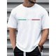 thumbnail image 1 of Camiseta informal con estampado "París" para hombre, manga corta, corte cómodo, cuello redondo, ideal para uso diario. Ideal para adultos, hombres, mujeres, adolescentes y jóvenes., 1 of 7