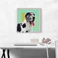 thumbnail image 2 of ARTCANVAS Great Dane Dog Breed Colorful Squares Canvas Art Print - Size: 18" x 18" (1.50" Deep), 2 of 9