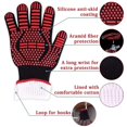 thumbnail image 5 of Guante para horno YONGSHENG Aislamiento Resistente a Altas Temperaturas Rojo, 5 of 5