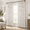 Black Floral Pattern Pinch Pleated-40"W x 120"L (Pack of 2), variant on Green Flcurta72 Inches Long Tab Farmhouser Living Room Light Filtering Pattern Print On Cream White Linen Curtain Minimalist Sketc