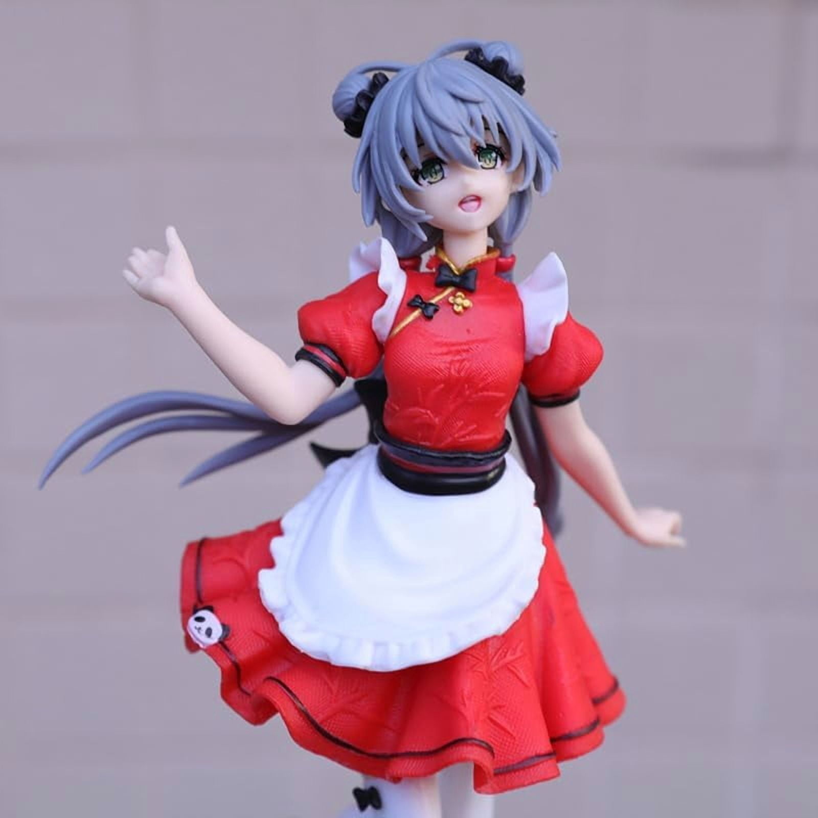 Newly Luo Tianyi Figure Cosplay Luo Tianyi Action Figures Handmade PVC Anime Cartoon Manga Game Character Model Statue Collectible Craft Gift (b)