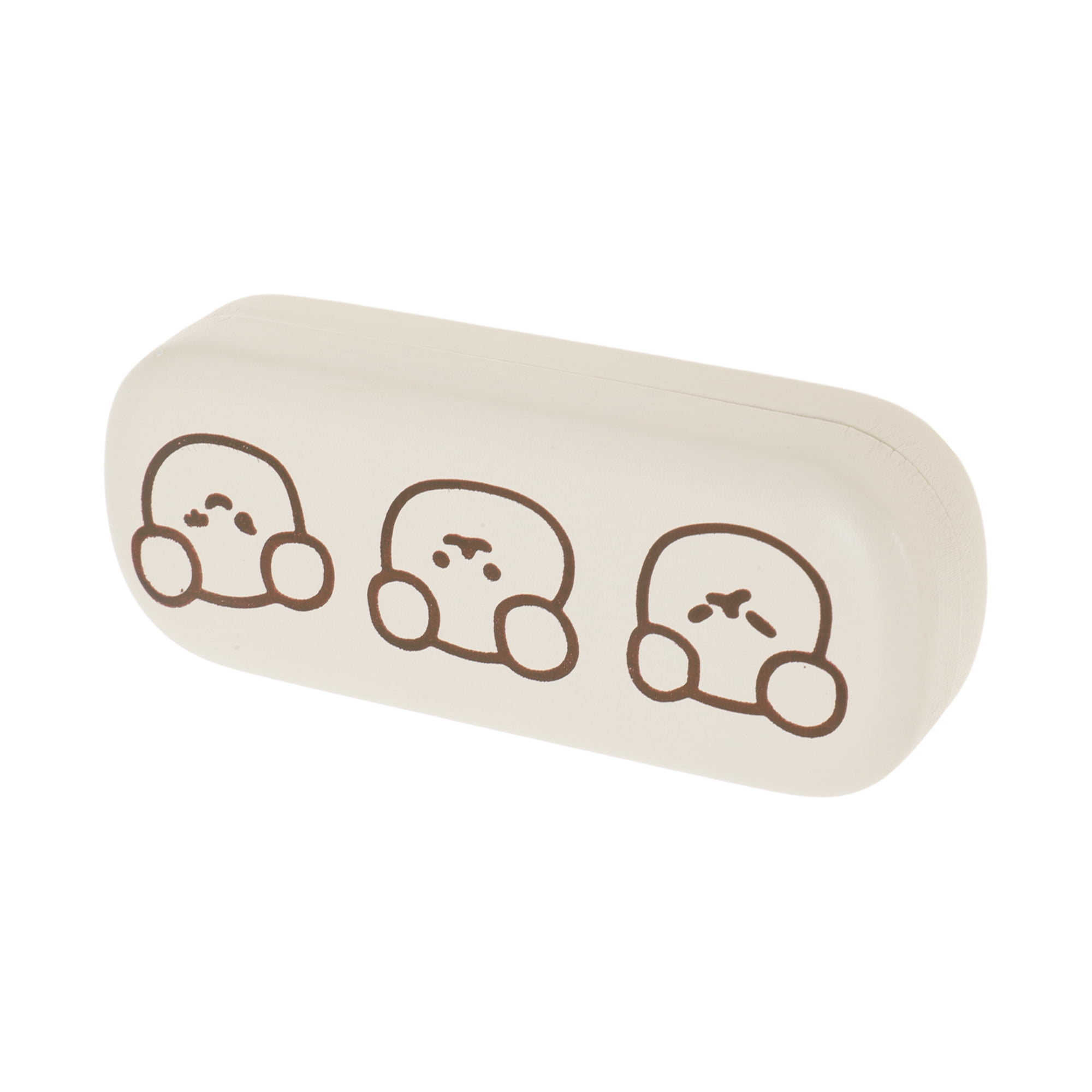 Unique Bargains Portable Eyeglasses Storage 6.3"x2.64"x1.46"(L*W*H) Dogs Pattern