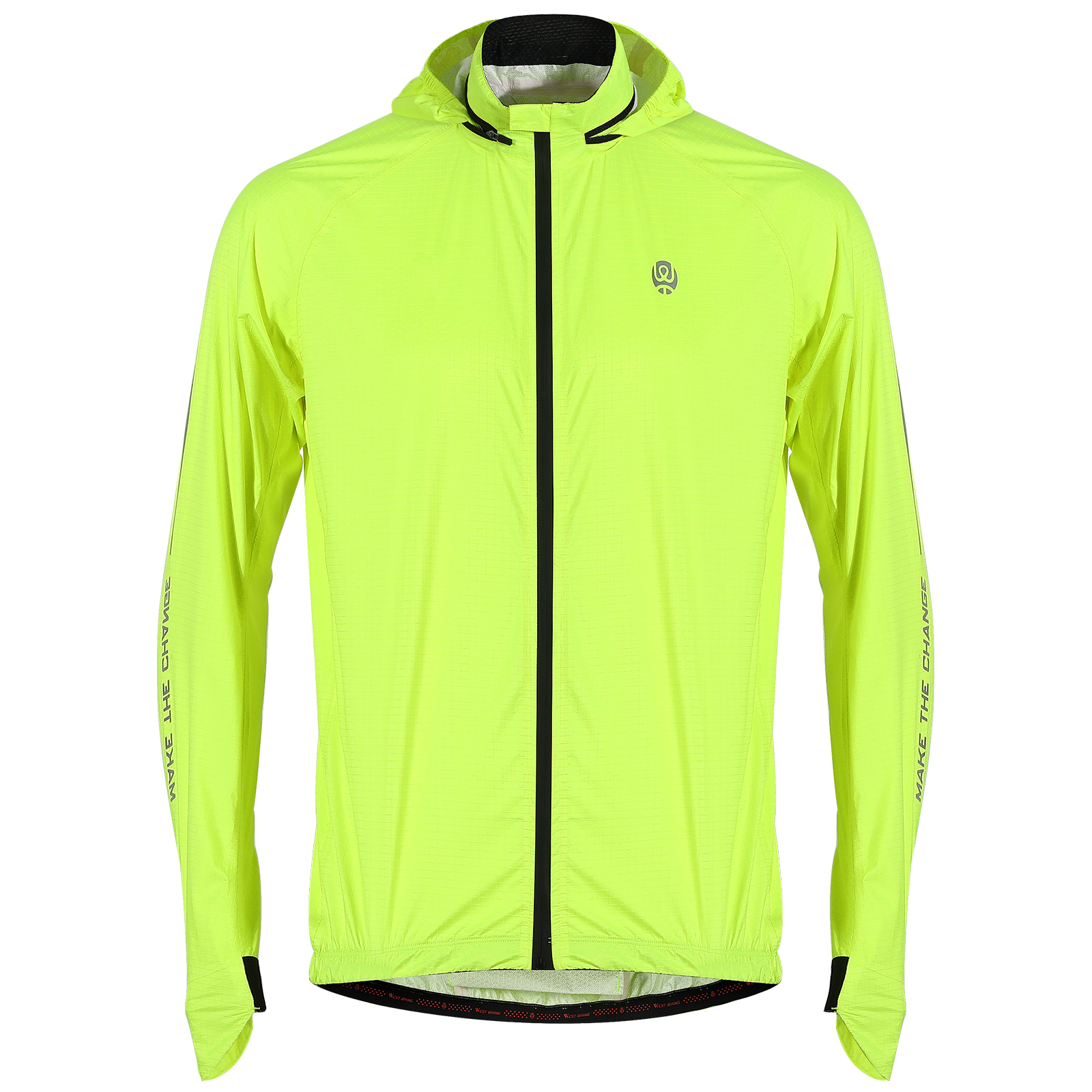 WEST BIKING Outdoor Jacket Windproof Sports Cycling Casual Coat for Men Women, Green L - image 2 of 10
