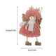 thumbnail image 5 of Toystoory Colgantes de Navidad Hermosa muñeca de lana Decoraciones para árboles de Navidad Juguetes de peluche ligeros Adornos de de Kits de decoración para fiestas Rosado Toystoory HA069662-03, 5 of 6