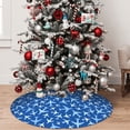 thumbnail image 5 of Lsque Airplanes in the Sky Print Christmas Tree Skirt, Tree Skirt with Ties or Velcro, Perfect for Holiday Decorations, Halloween, and New Year-36", 5 of 7