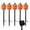 color, variant on Uutvmp 10 Pcs Halloween Pumpkin Pathway Markers Lights, Solar Powered Pathway String Lights Light up Pumpkin Lantern Garden Stakes for Yard Lawn Tree Patio Walkway Driveway Party Decor