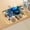 Blue1, variant on Door Mat Anti Slip Bath Floor Mat Throw Rugs Waterproof Mat Cute Decoration Rug Friendly Outdoor Rug Aesthetic Room Decor Mat Entrance Floor Mat 23.62x15.75 Inch (1Pcs)