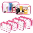 thumbnail image 1 of Bolsa de maquillaje transparente AURUZA, portátil, de viaje, aprobada por la TSA, 1 of 7