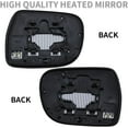thumbnail image 2 of Driver Side Mirror Replacement for Lexus RX RX RXh Mirrors Glass Left Side Rear View Mirror Glass with Power Heated, 2 of 6