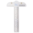thumbnail image 2 of Clear T Ruler, T Square Ruler Acrylic Widely Used  For Art Framing, 2 of 8