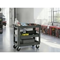 thumbnail image 6 of Heavy-Duty 3-Layer Rolling Cart 600LB Capacity Indoor Outdoor, 6 of 13