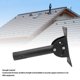 thumbnail image 4 of Poste De Montaje De Antena De Acero Inoxidable, Soporte De Alero De Techo Ajustable Para Antena De TV Exterior Con Soporte De Montaje Satelital, Diseño De Instalación Simple, 4 of 7
