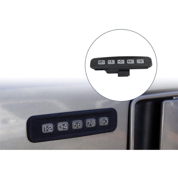Black Left Driver Door Keyless Entry Number Keypad 8L8Z14A626AA For Ford Lincoln