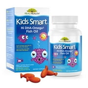 Kids Smart Hi DHA Omega-3 Fish Oil, Fruit Chewables, 30 Count