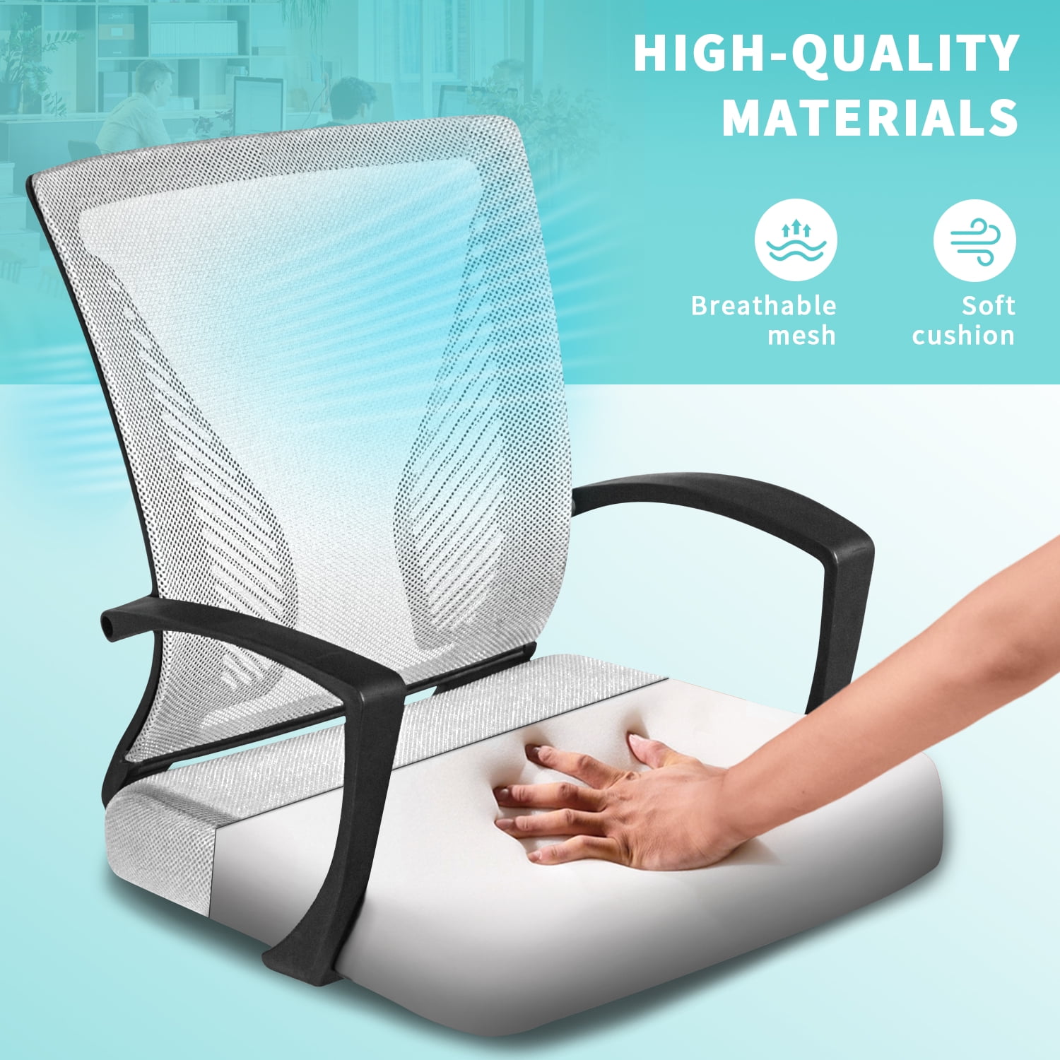 Furmax Manager s Chair with Swivel Lumbar Support 265 lb
