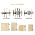 thumbnail image 3 of JTAOT 2pcs Perch Platform Flat Stand Beak Paw Grinding Wood for Parrot Parakeet Cockatiel Lovebird Conure Finch Budgie, 3 of 5