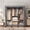 Grey, variant on Closet Wardrobe, Portable Closet for Bedroom, Strong and Sturdy Gris Portable Closets for Hanging,Clothes storage organizer,3 hanging areas + side pockets.51"W*17.7"D*67.7"H