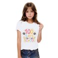 thumbnail image 6 of Babcutegg Kids Short T-Shirts for Girls Boys Short Tops Sleeve Fashionable Cotton Pullover White Size 13 Years, 6 of 6