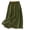 Army Green, variant on Junboys Women's Cotton Linen Midi Skirt - Elastic Waist Flowy Skirts for Women, Breathable Summer Skirt for Daily Wear & Travel,Army Green L