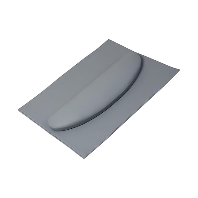 Juego de almohada y alfombrilla para manos y uñas, almohadilla para brazo y muñeca, reposabrazos para uñas, cojín para reposabrazos, herramienta de , Gris