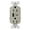 Silver, variant on Legrand R26usbac6 Radiant 6 Ampere Tamper Resistant Electrical Outlet - White
