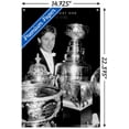 thumbnail image 3 of Wayne Gretzky - Trophies Wall Poster with Pushpins, 14.725" x 22.375", 3 of 3