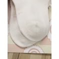 thumbnail image 4 of Dewadbow Infant Baby Girls Ruffle Socks Frilly Lace Ankle Socks with Bow, 4 of 6