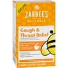 4 Pack Zarbee's Apple Spice Cough and Throat Relief Daytime Drink 6 Packets Each