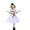 w-White671423, variant on Hifoo Girls Snowman White Tutu Party Dress Holiday Pageant Stage Performance Elegant Puffy Sleeves Skirt Festive Cute Kids Christmas Solid Color O-Neck Dresses