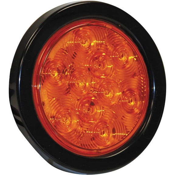 5624210 4" Round Turn & Park Light, 10 LED Amber