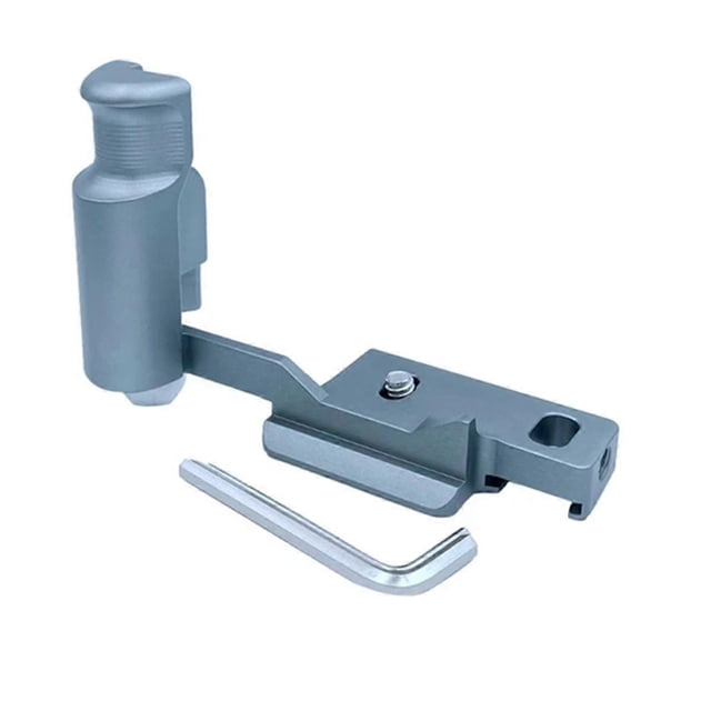 For M100 M200 Camera L Bracket Hand Grip Quick Release Plate Hand Grip Holder Board(Silver Gray)