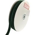 thumbnail image 2 of QIANF Cinta de terciopelo verde vintage, 3/8 pulgadas x 25 yardas, 2 of 4