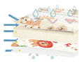 thumbnail image 4 of Tapete De Juego Papubaby Plegable Multiusos 150 X 200 Cm Ballenitas Ballenitas Xtellar blanco, 4 of 4