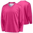 thumbnail image 2 of Zpanxa Kids Solid Color V Neck Long Sleeve Athletic T Shirt Moisture Wicking Performance Top Unisex, 2 of 9