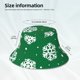 thumbnail image 3 of Fotbe Snowflake Sombrero Tipo Pescador con Estampado – Sombrero de Sol de Algodón de Moda para Playa, Golf, Pesca, 3 of 6