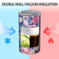 thumbnail image 2 of 20oz Coffee Tumblers Pioneer Flower Stainless Steel Vacuum Insulated Travel Tumbler Coffee Cups Mug with Lid and Straw with Cleaning Brush for Cold & Hot Drinks, 2 of 5