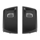 thumbnail image 3 of 2Pcs/Set Cubierta del botón del interruptor de la ventana eléctrica, Tapa del botón del interruptor derecha e izquierda Compatible con MERCEDES (Negro), 3 of 5