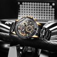 thumbnail image 3 of VAVA VOOM New High Quality Stainless Steel Strap 3ATM Waterproof Wrist Watch Business Style Elite Men Sports Original Calendar Watch, 3 of 9