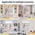 thumbnail image 5 of Giraffes Flowers Kitchen Curtains Window Panels, A Girl Who Likes Giraffes Elegant Animals Grey Insulated Window Treatment Curtain, Grommet Curtains for Bedroom/Living Room, 2 Piece 42"Wx84"L, 5 of 8