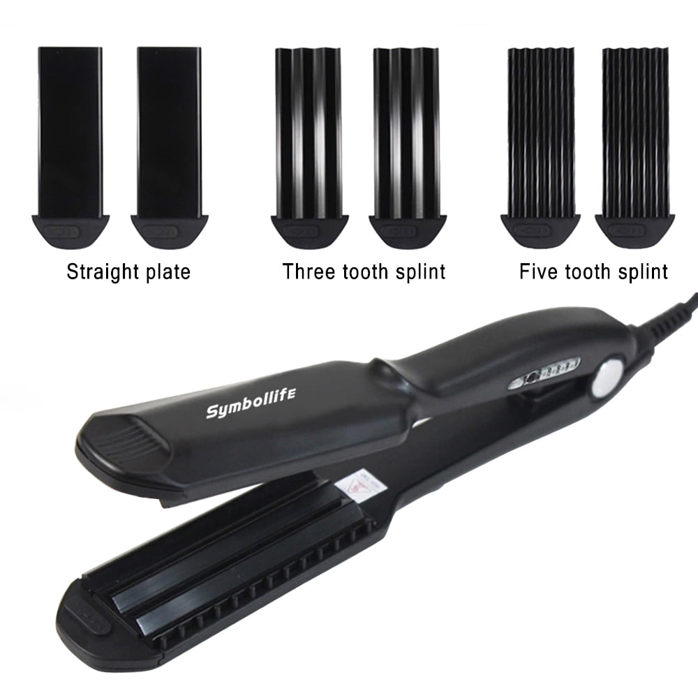 CoastaCloud Professional Grade Womens Hair Crimper Curler 3 in 1 Styler