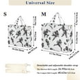 thumbnail image 2 of FORMRS Womens Corduroy Tote Bag Crossbody Shoulder Handbag with Pocket, Football Player Pattern, 2 of 7