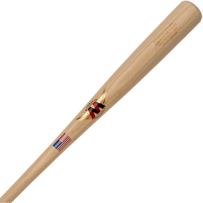 M^Powered Ash Wood Pro Baseball Bat, 34"